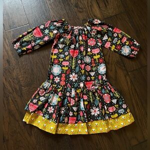 NWOT Jelly the Pug dress girls size 7